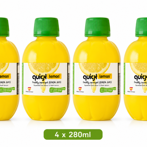 Quick Lemon – Freshly Squeezed Lemon Juice 280ml x 4