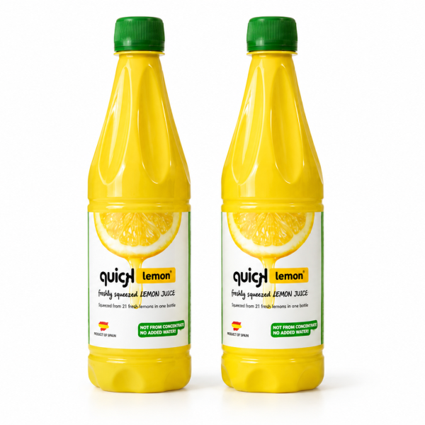 Quick Lemon – Freshly Squeezed Lemon Juice 500ml x 2 Pack